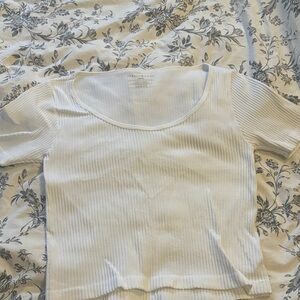 Stella Cruz white crop top